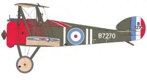 Sopwith Camel fighter biplane from First World War from category Early Aeroplanes. No Text.