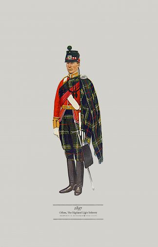 Officer, The Highland Light Infantry, 1897[Since 2006: 2nd Battalion ...