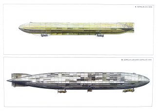 Zeppelin LZ 127 ‘Graf Zeppelin’, 1928 & Royal Airship Works R101, 1929 ...