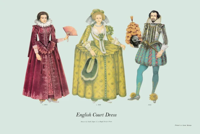 ASI 12 1610-1616 English Court Dress