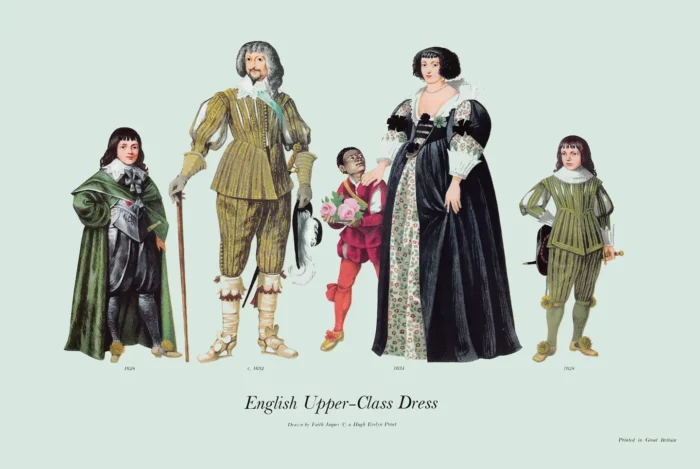 ASI 15 1628-1634 English Upper-Class Dress