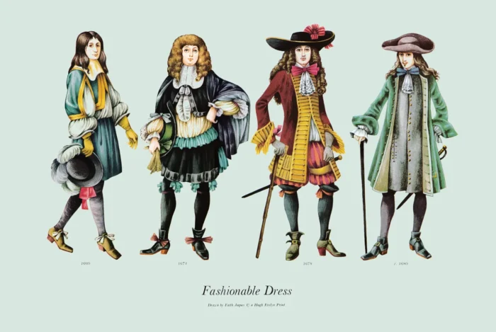 ASII 01 1660-1680 Fashionable Dress