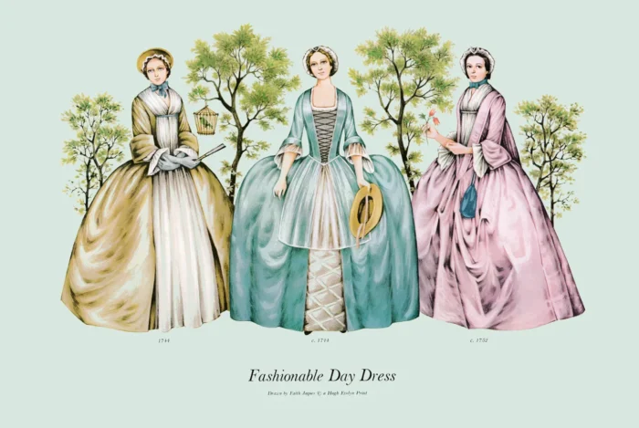 ASII 11 1744-1752 Fashionable Day Dress