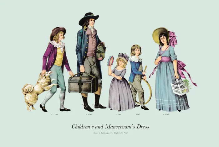 ASII 17 Children's and Manservant's Dress