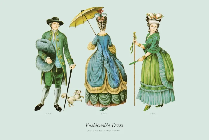 ASII 18 1777-1780 Fashionabkle Dress