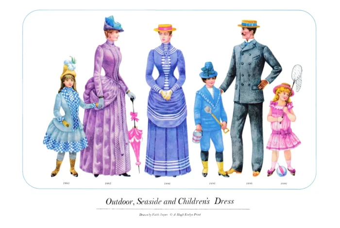 ASIII 17 1885-1886 Outdoor, Seaside and Children's Dress