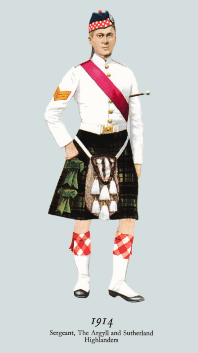 Pipe Major, Scots Guards, 1959