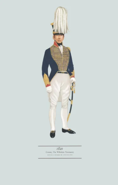 Cornet, The Wiltshire Yeomanry, 1820 from category Yeoman Regiments as product image.