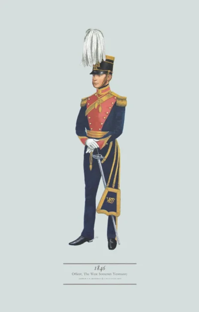 Officer, The West Somerset Yeomanry, 1846 from category Yeoman Regiments as product image.