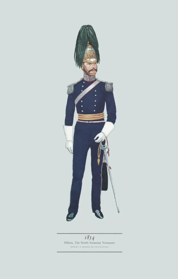 Officer, The North Somerset Yeomanry, 1854 from category Yeoman Regiments as product image.