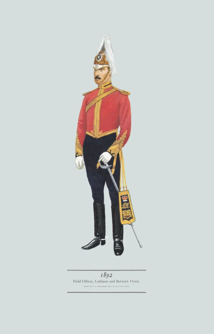 Field Officer, Lothians and Berwick Horse, 1892 from category Yeoman Regiments as product image.