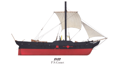 S.S. Savannah, 1818