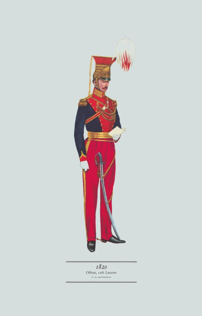 AH13 1820 Officer, 12th Lancers