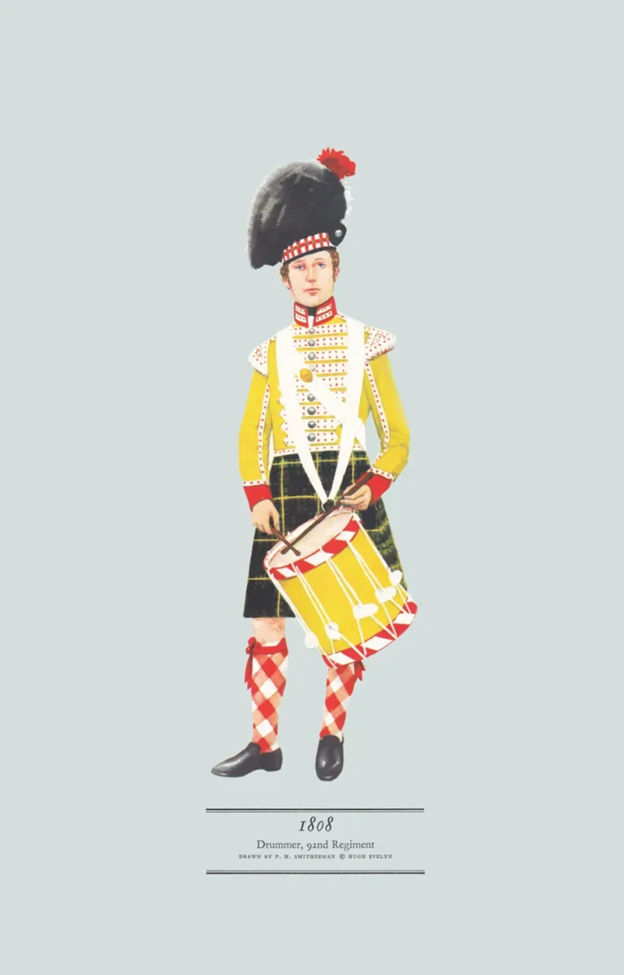 AN06 1808 Drummer, 92nd Regiment