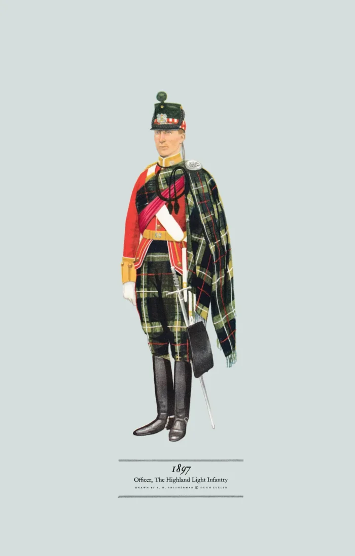 AN12 1897, Officer, The Highland Light Infantry