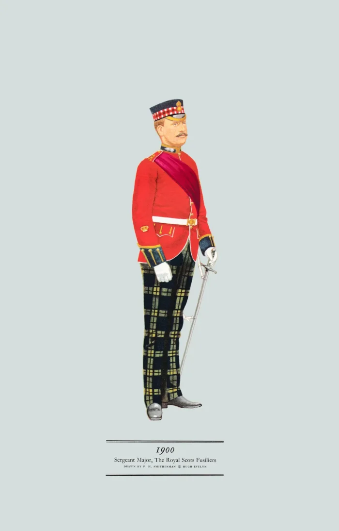 AN13 1900 Sergeant Major, Royal Scots Fusiliers