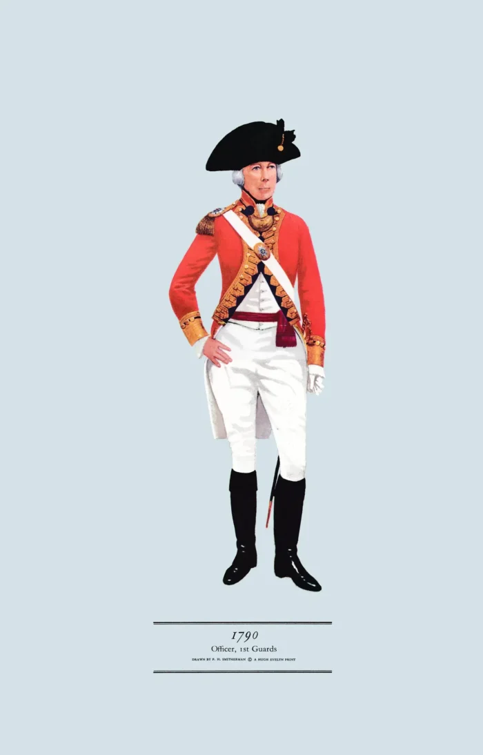 ATII 03 1790 Officer, 1st Guards (Grenadier Guards)