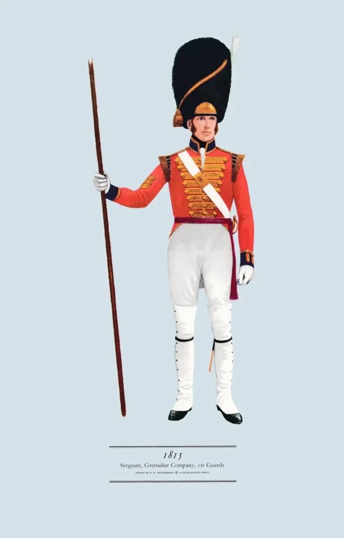 ATII 09 1815 Sergeant, Grenadier Company, 1st Guards (Grenadier Guards)