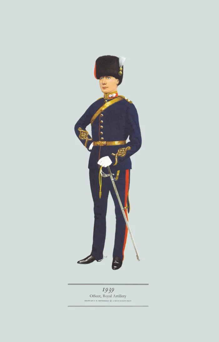 AW19 1939 Officer, Royal Artillery